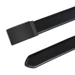 Мужской деловой ремень с компрессионной пряжкой Dockers, черный - фото 3