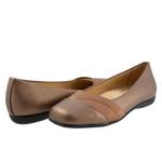 Балетки Trotters Stella, бронзовый - фото