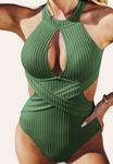 Купальник Cupshe HANGING NECK , Evergreen - фото 3