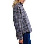 Рубашка Ashley в клетку с длинным рукавом Free People, синий - фото 4