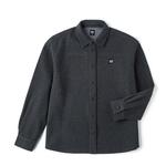 Lee Мужская рубашка темно-серого цвета - фото