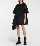 Мини-платье из тафты с декором REDValentino, Nero - фото 2