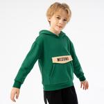 Детский свитшот Mizuno, зеленый - фото 7