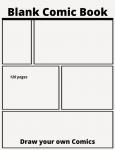Blank Comic Book (Independently published) - фото