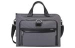 TUMI Тканевый портфель Regular мужской серый - фото