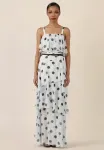 Платье макси Apart, Creme-Nachtblau - фото