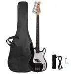 Электрогитара Glarry Black GP Bass - фото 9