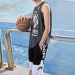 LiNing Badfive Повседневные шорты мужские, черные базовые белые - фото 4