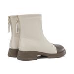 Женские полусапожки AOKANG на каблуке 3,5 см, цвет экрю - фото 9