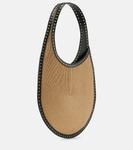 Сумка через плечо из бумажной соломки One Piece Medium Alaïa, Naturel - фото 3