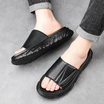 Шлепанцы мужские Jiedesen, темно-коричневый - фото 4