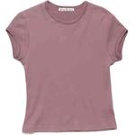 Футболка SS25 Unisex Acne Studios, Plum - фото