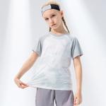 Футболка light gray для подростков Mizuno, светло-серый - фото 7