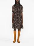 ETRO платье мини с принтом пейсли, черный - фото 2