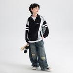 Детская куртка Stand Collar Moderate EASTERN CAMEL, темно-синий - фото 7