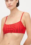 Топ бикини MOSCHINO SWIM BANDEAU, Red - фото 6