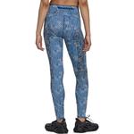 Спортивные брюки женские синие/белые Adidas - фото 3