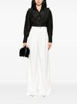 Брюки со складками NISSA, белый - фото 2