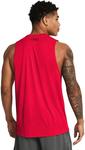 Under Armour мужская футболка-майка Tech, (600) Red/Black - фото 2