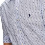 Polo Ralph Lauren Мужская рубашка сине-белая - фото 5