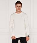 Свитер мужской Tommy Jeans облегающий хлопковый, экрю - фото 3