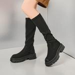 Сапоги женские черный Eblan - фото 4