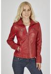Кожаная куртка Vinca 7eleven, красный - фото 2