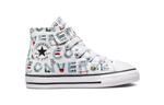Кроссовки chuck taylor all star easy-on high-top sneakers white/blue Converse, белый - фото 2