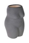 Декоративная ваза Body Doiy, серый - фото