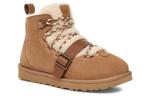 Кроссовки (WMNS) UGG Dune Mini Shearling Boot 'Chestnut', коричневый - фото 3