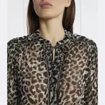 Блузка стандартного кроя Guess, черный - фото 3