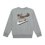 Детский свитшот Nike, темно-серый - фото 3