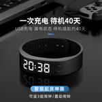 Disney Часы Mickey Wrist Watch Electronic Movement Silicone Strap Watch Unisex Black Dial, Simple White - фото 10