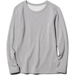 Футболка женская серая UNIQLO, серый - фото