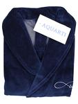 Халат Aquarti, темно-синий - фото 3