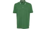 Поло с логотипом HUGO BOSS, зеленый - фото