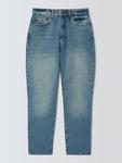 Облегающие укороченные джинсы John Lewis, Blue Mid Wash - фото 4