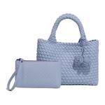 PAYOT Женская сумка через плечо из микрофибры, Light Blue - фото 4