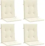 Подушка на стул Vidaxl, бежевый - фото 2