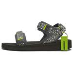 Пляжные сандалии мужские черные Lacoste - фото