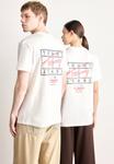Футболка Tommy Jeans SIGN SPRAY UNISEX, Ecru/Off-White - фото