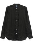 Barba льняная рубашка, черный - фото