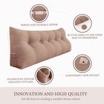 Подушка для спинки Vercart, 50x120 см, розовый - фото 4