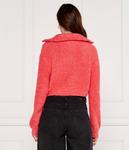 Свитер Patrizia Pepe Cropped Fit, цвет salmone - фото 3