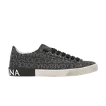 Кроссовки Dolce & Gabbana Portofino Vintage, черный - фото