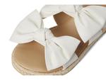 Сандалии Janie and Jack Bow Espadrille Sandal, белый - фото 6