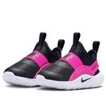 Кроссовки (TD) Nike Flex Runner 4 'Black Laser Fuchsia' - фото 4