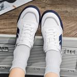 Кроссовки Unisex низкие Бело-синие WARRIOR, Бежево-темно-синие - фото 10