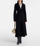 Замшевый блейзер Róhe, Black - фото 2