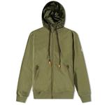 Moncler Толстовка на молнии, хаки - фото